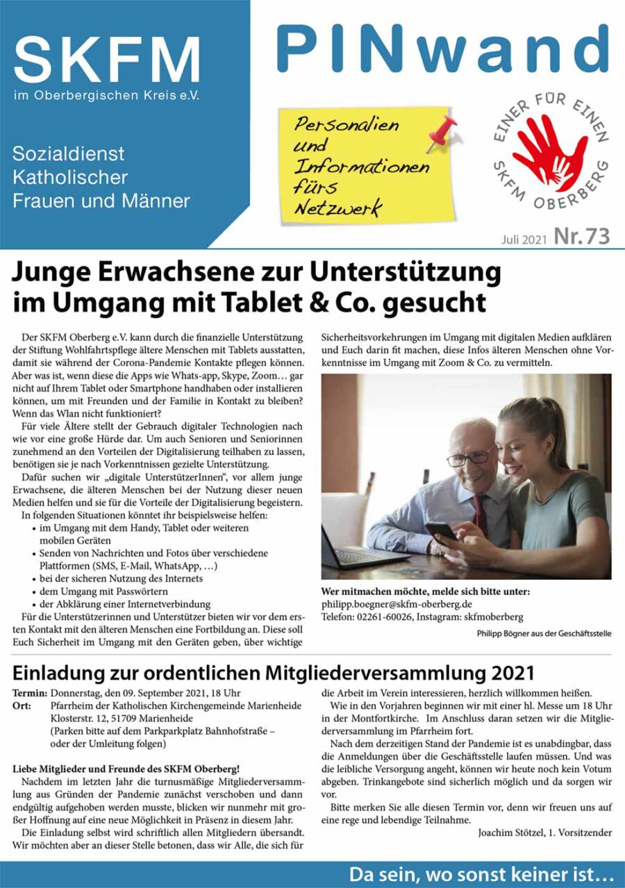 PinWand Nr. 73